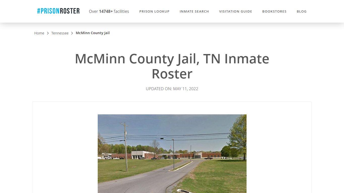 McMinn County Jail, TN Inmate Roster